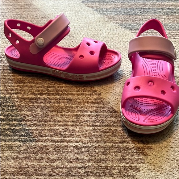 CROCS Other - Crocs Kids Pink Sandals